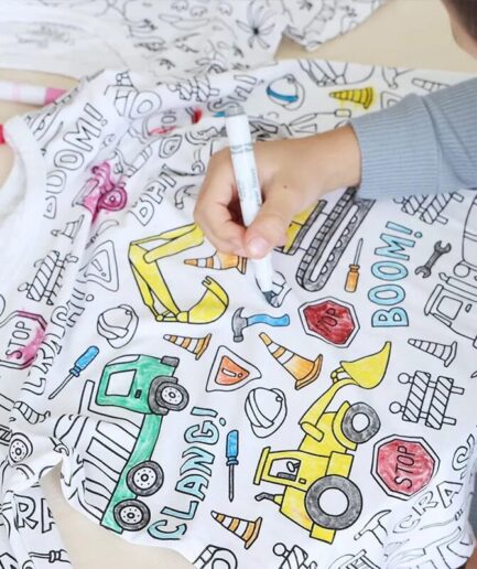 Colorable Kids Pajamas